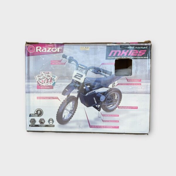 Razor MX125 Dirt Rocket Electric-Powered Bike Kids 7+ (SPG060573)