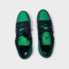 Nike Air Jordan 1 Low Shoes "Lucky Green" Black White 553558-065 Size 9