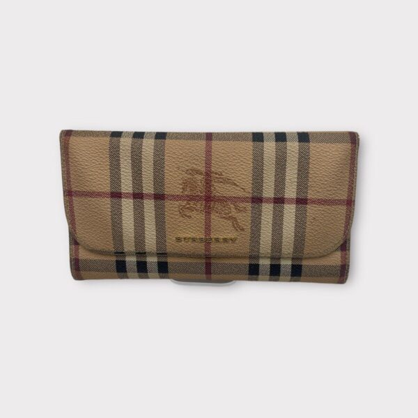 Burberry Haymark Checkbook Wallet (SPG059627)