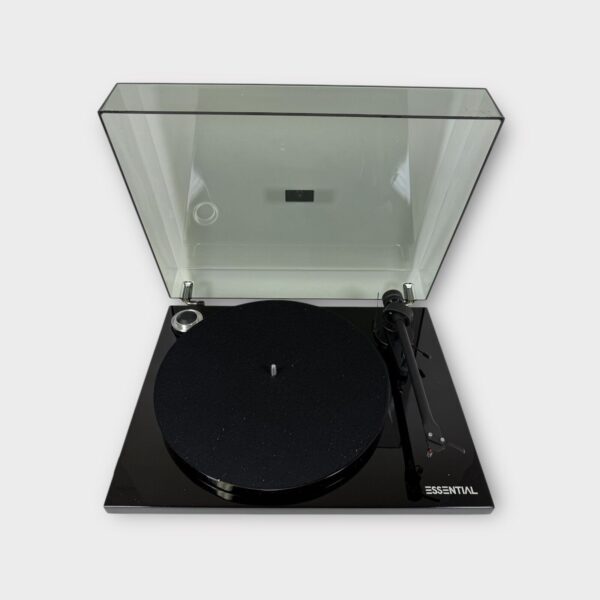 (NEW Open Box) Pro-Ject Essential III Turntable Piano Black