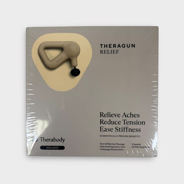 Therabody Theragun Relief Handheld Massage Gun-TAN/CREAM*New -Sealed