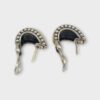 Lagos Caviar Maya 925 Sterling Silver / 18K Gold Two-Toned Earrings (SPG062203)