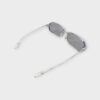 Cartier Rectangular Rimless Silver Metal 58-19-145MM Unisex Eyewear (SPG062651)