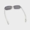 Cartier Rectangular Rimless Silver Metal 58-19-145MM Unisex Eyewear (SPG062651)