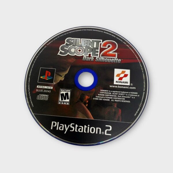 Silent Scope 2 (Sony Playstation 2 / PS2 2001) Black Label Disc Only (SPG062632)