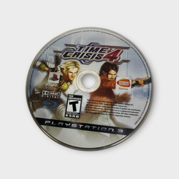 Time Crisis 4 (Sony PlayStation 3, 2007) Disc Only (SPG062633)