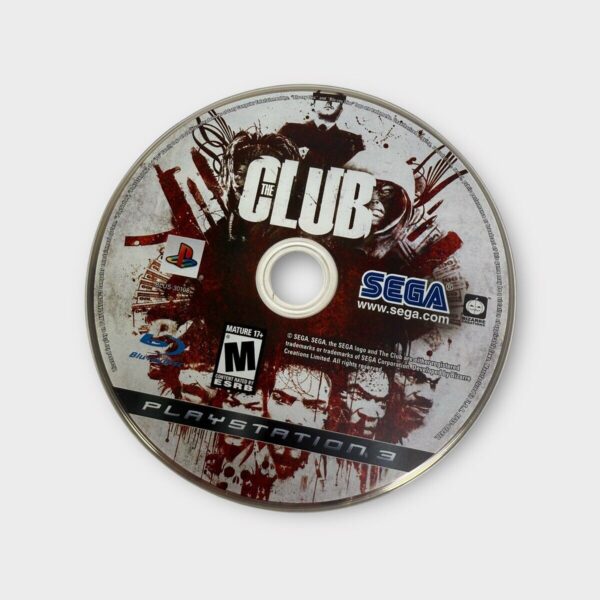 The Club (Sony PlayStation 3, 2008, PS3) DISC ONLY (SPG062628)