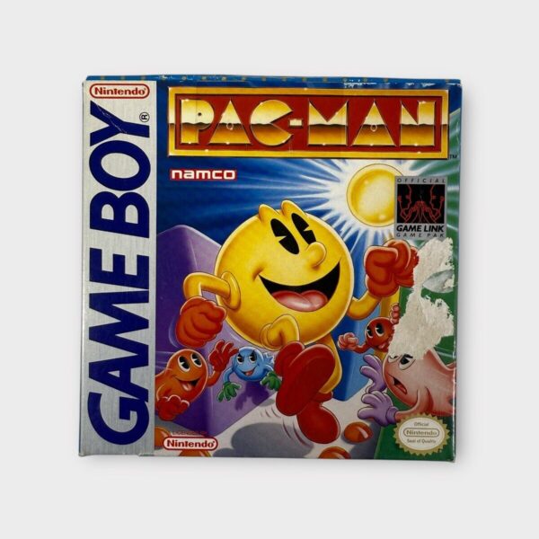 Pac-Man (Nintendo Game Boy, 1991) Game, Manual, Box (SPG062617)