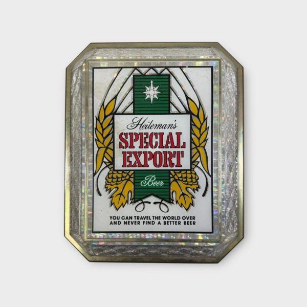 Heileman's Special Export Beer Sign Light 1983 Works Man Cave (SPG062677)