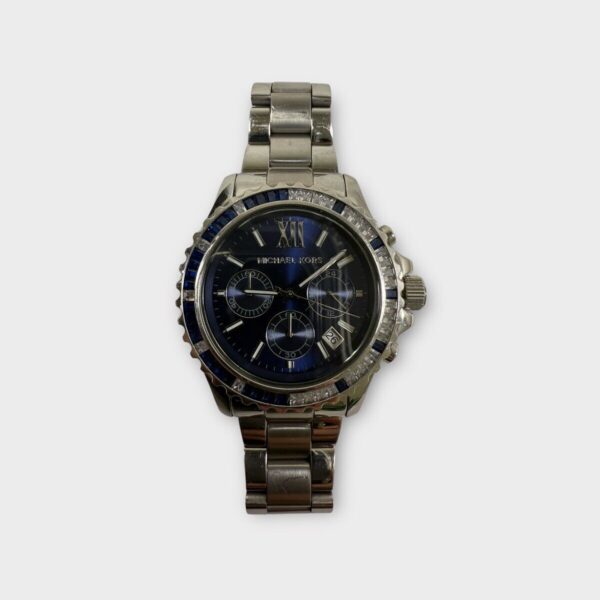 MICHAEL KORS MK-7237 Oversized Everest Pavé Stainless Women's Watch (SPG054968)