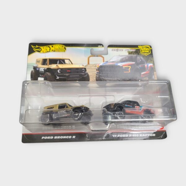 2024 Hot Wheels Premium 2 Pack FORD BRONCO R ’17 FORD F-150 RAPTOR