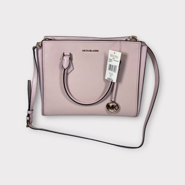 Michael Kors Leather Satchel Shoulder Bag Tote Purse Crossbody Messe (SPG057477)