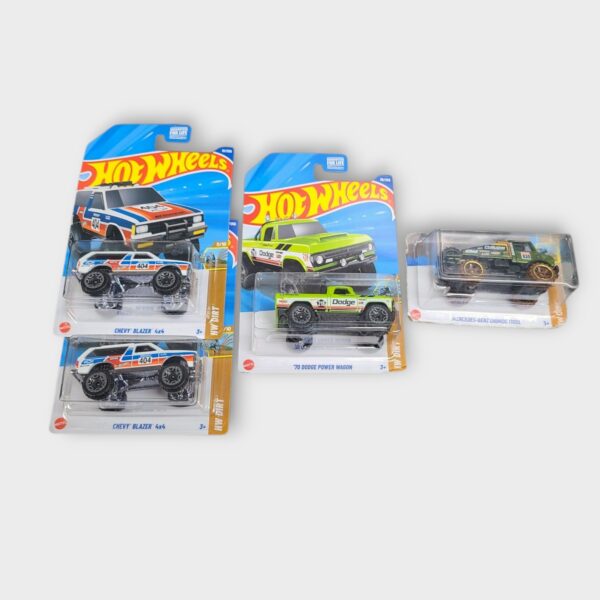 Hot Wheels Dirt Edition Lot Of 4