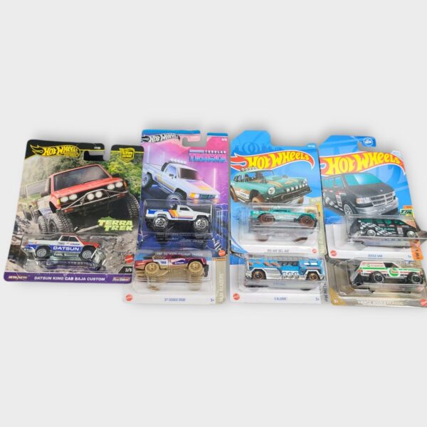 Hot Wheels Trucks From Assorted Editions Lot Of 7