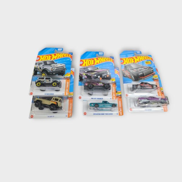 Hot Wheels Hot Trucks Edition Lot Of 6