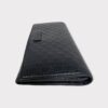 GUCCI Microguccissima Leather Continental Flap Black Wallet 449396 (SPG053092)