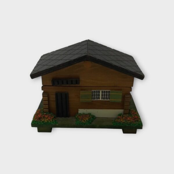 Vintage Toyo Japanese Wind Up Wooden Music Box (SPG044694)