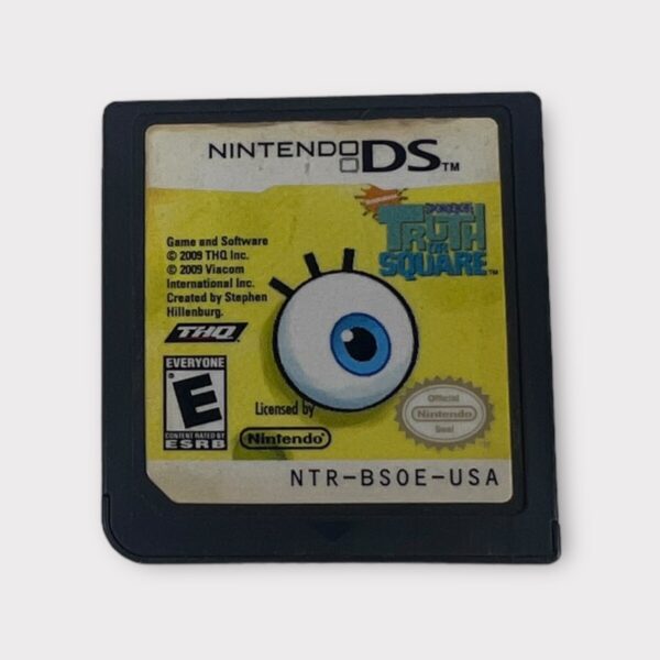 SpongeBob's Truth or Square (Nintendo DS, 2009) Cartridge Only (SPG055357)