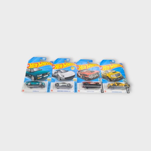Hot Wheels Lot Of 4 - Factory Fresh And Modified