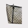 GUCCI Shoulder Tote Bag Purse GG PVC Enamel 197953 Brown (SPG053106)