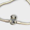 Pandora Moments Sterling Silver Round Clasp Snake 7.5” Bracelet (SPG063148)