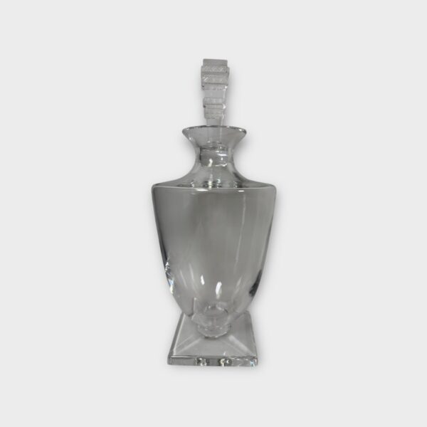 Lalique Argos Whiskey Decanter w/ Stopper Signed France - Clean - (SPG063391)