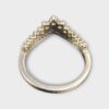 Pandora 925 with Cubic Zirconia Timeless Princess Wishbone Ring 7.5 (SPG063153)