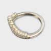 Pandora 925 with Cubic Zirconia Timeless Princess Wishbone Ring 7.5 (SPG063153)