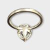PANDORA Sterling Silver Sparkling Teardrop Halo Ring Size 7.5 (SPG063154)