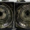 (2)NORBLIN & CO ANTIQUE SILVER PLATED SABBATH 9-1/2"CANDLESTICK HOLD (SPG063489)