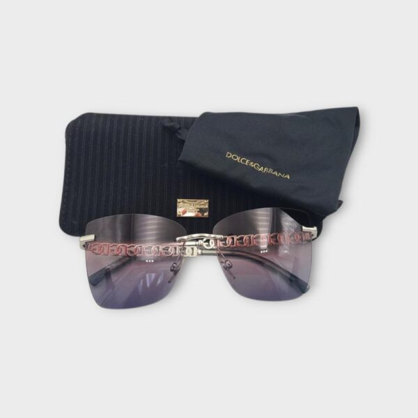 Dolce Gabbana Sunglasses DG2289 05/0Q Silver Pink/Blue Gradient (SPG063695)