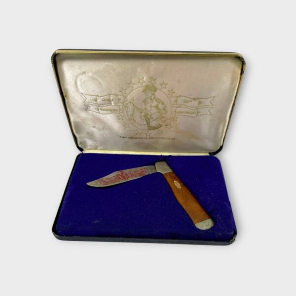 1989 200th Anniversary CaseXX George Washington Commemorative Knife (SPG063689)