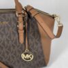 Michael Kors Ciara MD Messenger Monogram Satchel Handbag (SPG049182)