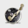 Used Heddon Pal P41 Black Level Wind Bait Casting Fishing Reel