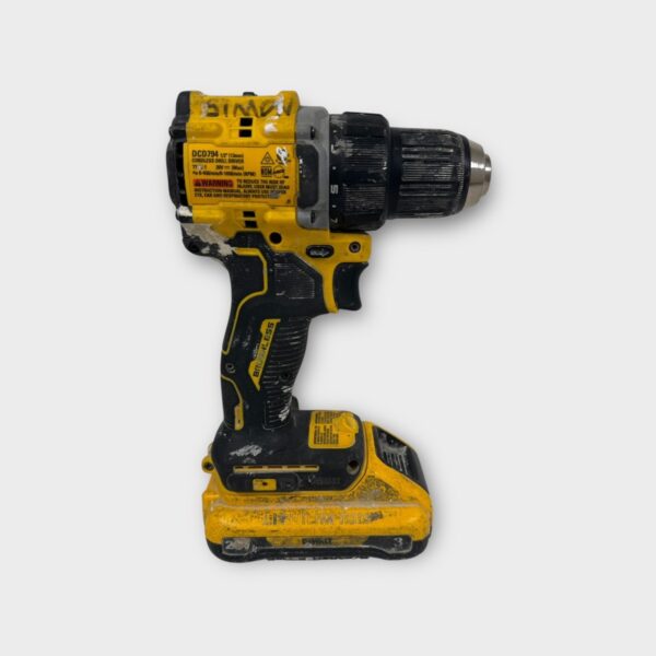 Dewalt DCD794 1/2" (13mm) Cordless Drill/Driver w/ 3ah Battery (SPG063852)