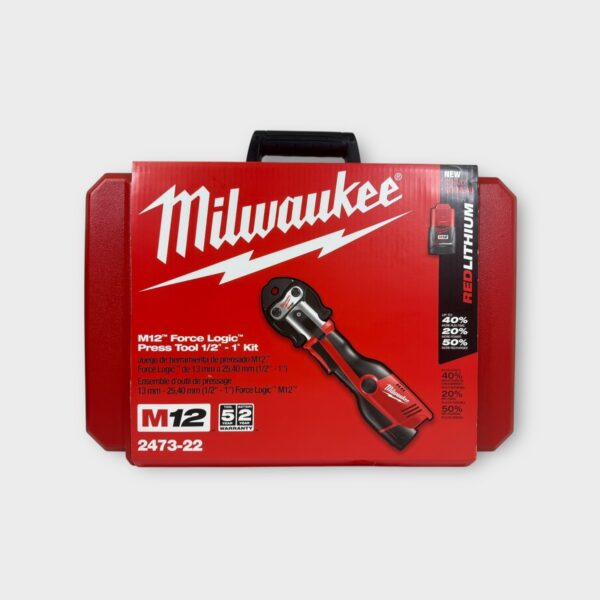 Milwaukee 2473-22 M12 12V Force Logic Press Tool Kit (SPG063842)