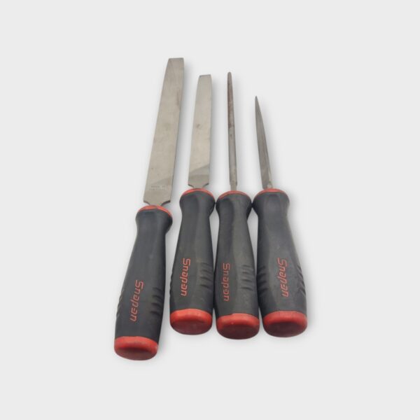 Snap-on 4 Piece File Set 2x SGHF614, SGHF615 and SGHF616