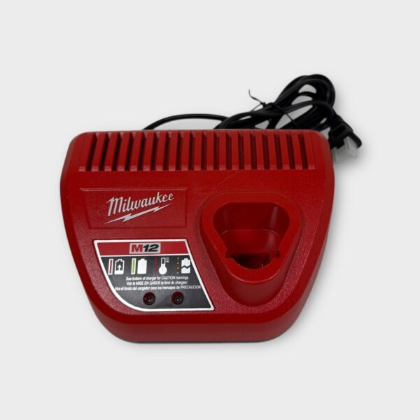 Milwaukee M12 OEM Battery Charger Genuine 48-59-2401 Lithium-Ion 12V (SPG062943)