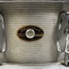 Slingerland 5x14 Aluminum Snare Drum w/Rare Rogers Clock Face Throw off