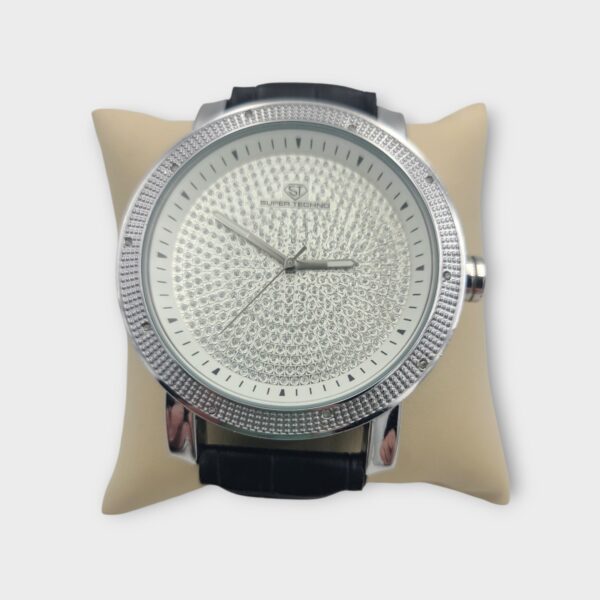 Super Techno Genuine Diamonds M-6034 Men's Watch