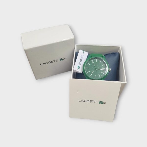 LACOSTE Watch LC.79.1.47.3161 Lacoste 12.12 42mm Men's Green Teal (SPG063820)