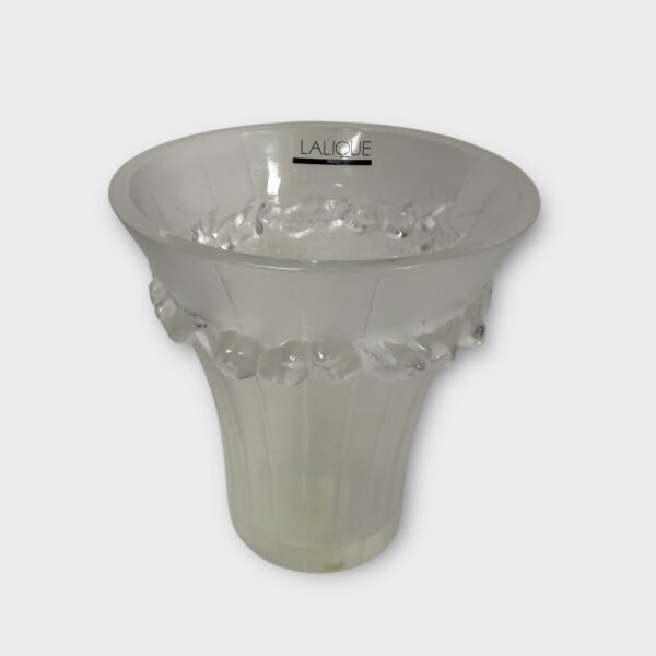 Lalique Boulouris Vase New w/ Tag