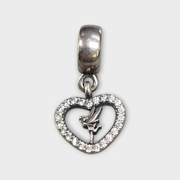 Disney Pandora Tinkerbell Charm Heart Dangle (SPG064059)