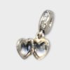 PANDORA #791524CZ "MY BEAUTIFUL WIFE/FOREVER & ALWAYS LOCKET CHARM (SPG064055)