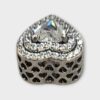 Authentic Pandora Charm, Sparkling Levelled Hearts, #799218C01 (SPG064050)