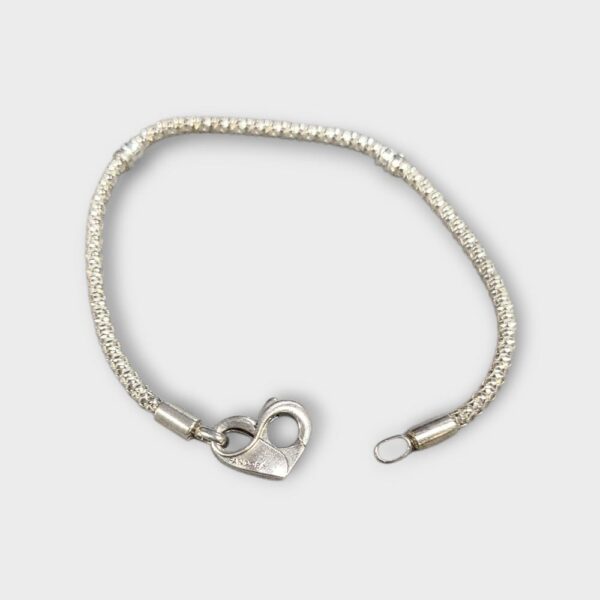 GENUINE PANDORA Moments Studded Chain Heart Clasp Bracelet 592453C00 (SPG064048)