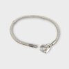 GENUINE PANDORA Moments Studded Chain Heart Clasp Bracelet 592453C00 (SPG064048)