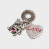 Pandora Charm, Disney Mickey and Minnie With Love, #797769CZR (SPG064064)