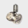 Pandora First My Mother Rose Heart Charm (SPG064052)