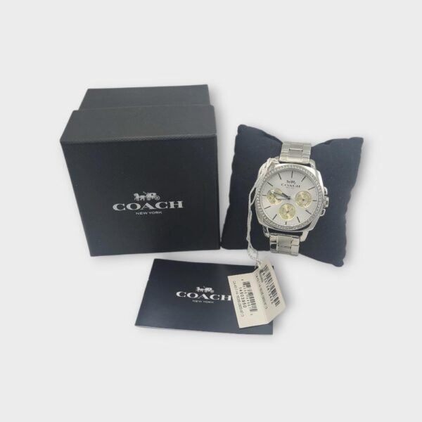 Coach NY Chronograph CA43.7.14.1603S Crystal accent WR 3bar watch (SPG063983)